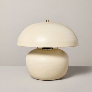 Ceramic Mushroom Table Lamp Sour Cream - Hearth & Hand Magnolia, Target